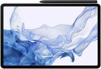 (Refurbished) Samsung Galaxy Tab S8+ 31.49 cm (12.4 inch) sAMOLED Display, RAM 8 GB, ROM 128 GB Expandable, S Pen in-Box, Wi-Fi Tablet, Silver