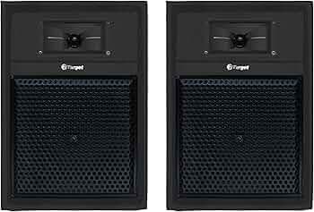 Target TT-304 HI-FI Sound Multimedia Speakers (2 NOS) 8" with TWEETERS @ 80 WATTS RMS