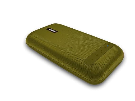 Philips Audio BT3901G 12 Watt 2.3 Channel Wireless Bluetooth Portable Speaker (Green) Speakers