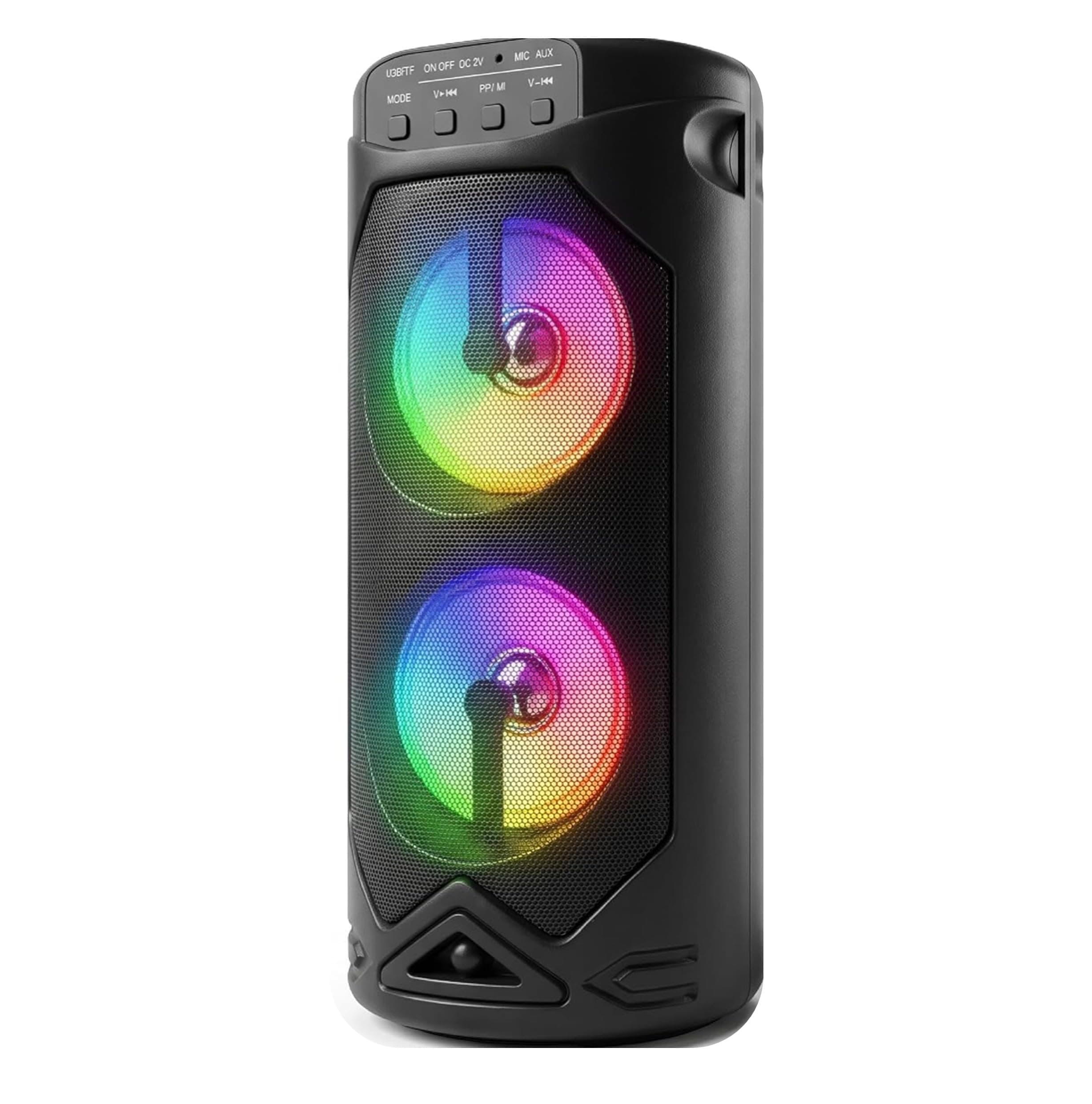 E GATE Thor 303 30W Party Speaker | Dual Driver Deep Bass | Splash Proof | RGB Lights | TWS | BT 5.2 | USB ...