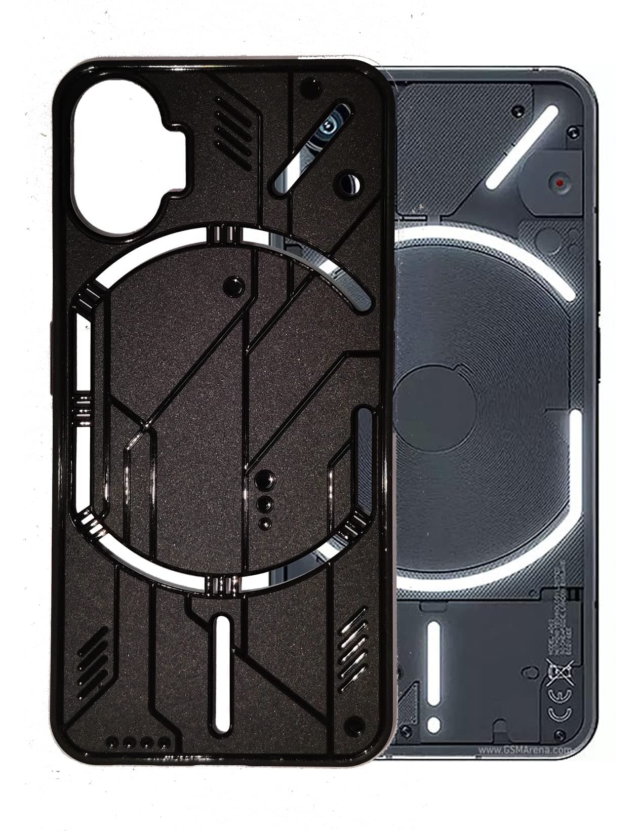 (Renewed) Nothing Phone (1) (Black, 128 GB) (8 GB RAM)