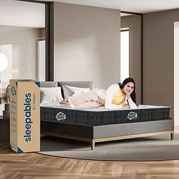 Centuary Mattresses Sleepables 8 Inch Multi Layered Pocket Spring Single Size Mattress (75X60X8, Queen)