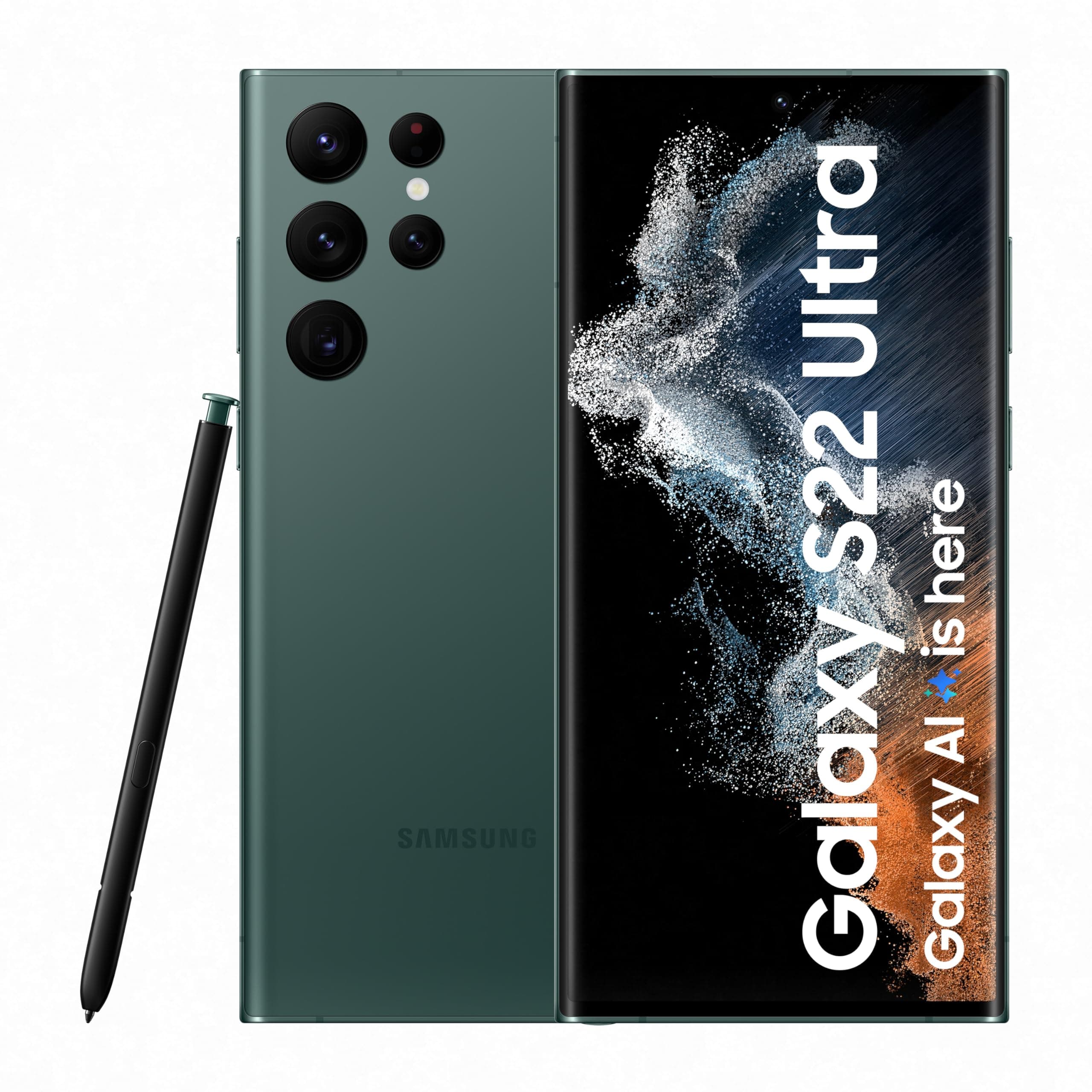 Samsung Galaxy S22 Ultra 5G (Green, 12GB, 256GB Storage) with No Cost EMI/Additional Exchange Offers