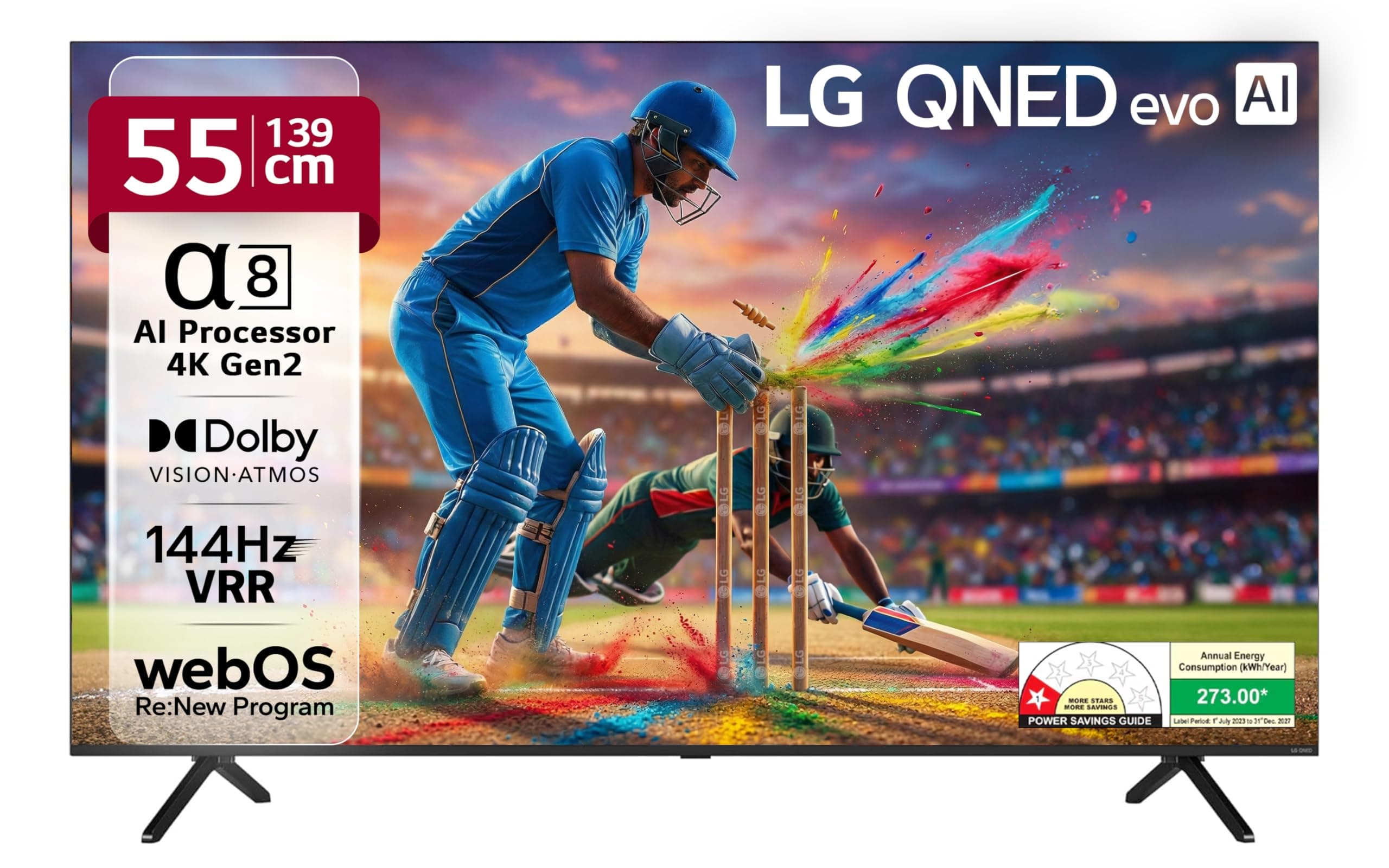 LG 139 cm (55 Inches) QNED MiniLED 92 Series 4K UHD Smart QNED TV 55QNED92ALA