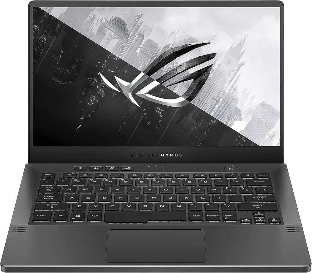 (Renewed) ASUS ROG Zephyrus G14 (2021), 14" (35.56 cms) WQHD 120Hz, Ryzen 9 5900HS, RTX 3060 6GB Graphics, Gaming Laptop (16GB/1TB SSD/Office 2019/Windows 10/Eclipse Gray/Anime Matrix/1.7 Kg), GA401QM-K2272TS