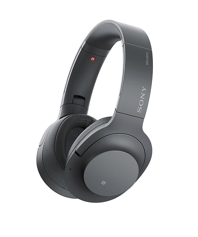 (Renewed) Sony H900N Hi-Res Bluetooth Wireless Over Ear Headphone with Mic (Black) Refurbished Headphones