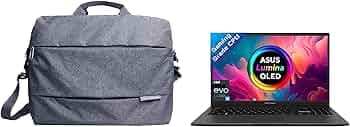 ASUS Vivobook S15 OLED 2022, 15.6" 39.62 cm FHD OLED, Intel Core EVO i5-12500H 12th Gen, (16GB RAM/512GB SSD), K3502ZA-L502WS EOS 2 Messenger Bag (Gra...
