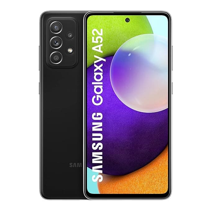 Samsung Galaxy A52 (Awesome Black ,6GB RAM, 128GB Storage) Without Offers Smartphones