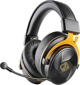 (Refurbished) Cosmic Byte Equinox Kronos Wireless 5.8Ghz Gaming Headset, Dolby Atmos, Extreme Low Latency 20ms, 7.1 Surround Sound, Carrying Case, ENC...