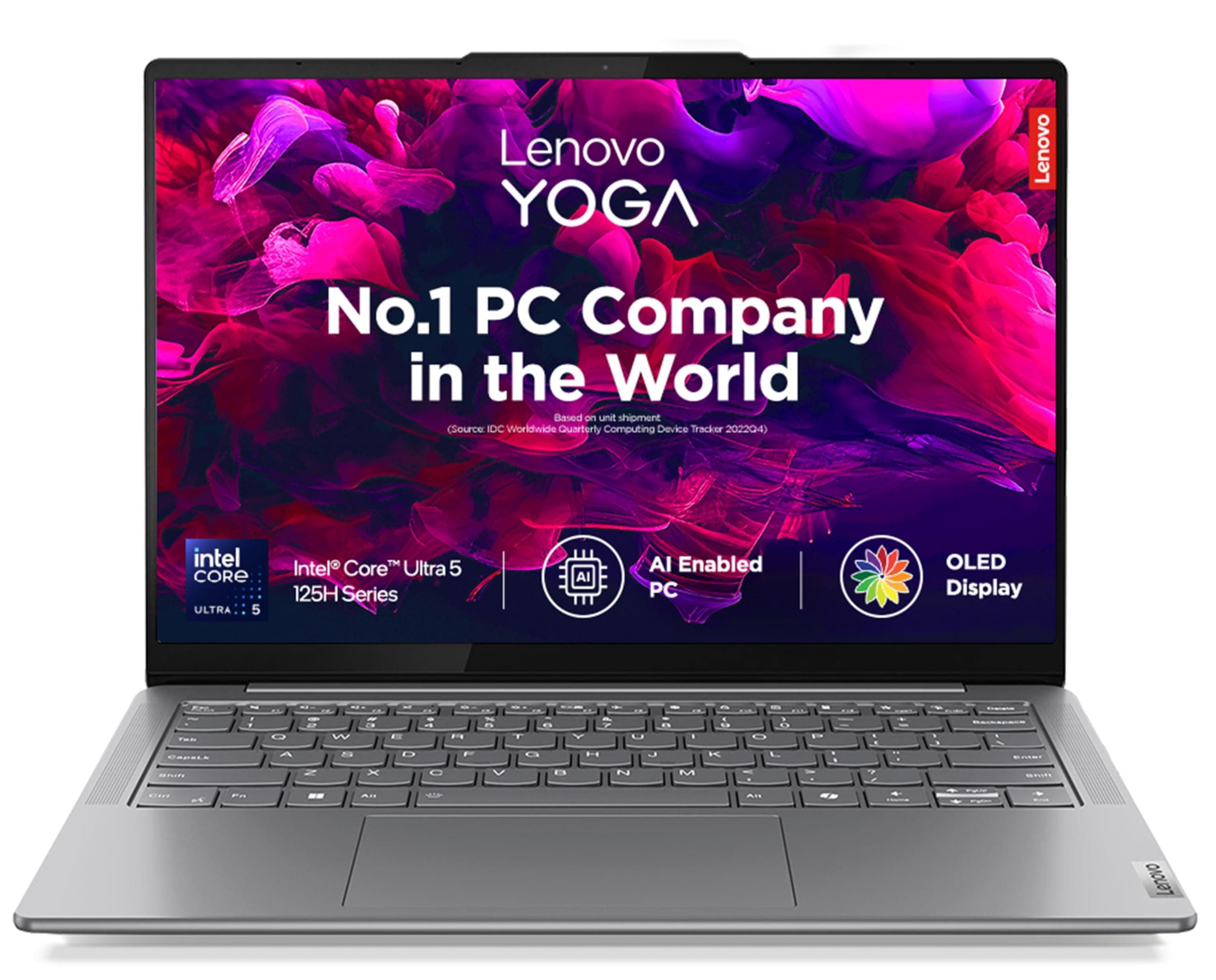 Lenovo Yoga Slim 7 Intel Core Ultra 5 125H (16GB RAM/1TB SSD/14 (35.5cm)/WUXGA OLED/Copilot+ PC/Windows 11/MSO 365 Basic+Office 2024/1Yr ADP Free/Teal...