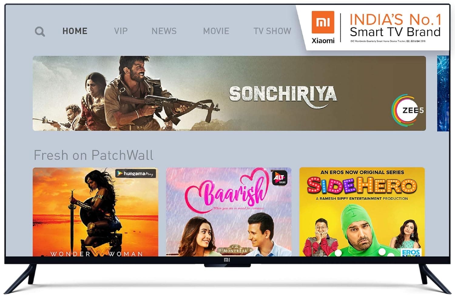 Mi 138.88 cm (55 Inches) 4K Ultra HD Android Smart LED TV 4 PRO|L55M5-AN (Black) Smart Televisions
