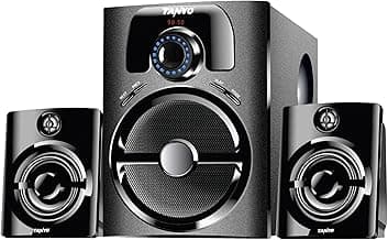 TANYO TA-033 Bluetooth Multimedia Speaker System (Black, 2.1 Channel)