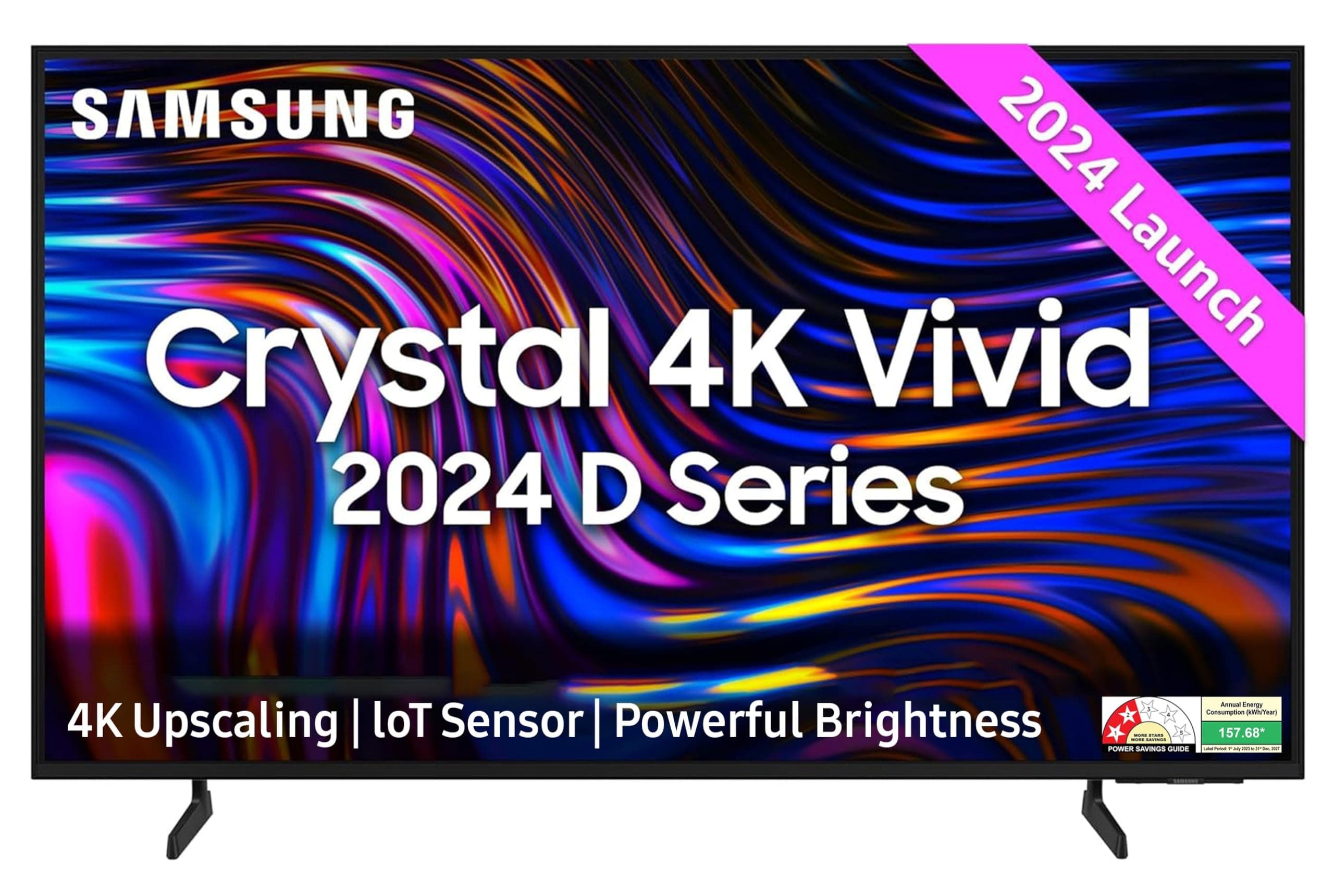 Samsung 125 cm (50 inches) D Series Crystal 4K Vivid Ultra HD Smart LED TV UA50DUE70BKLXL (Black)