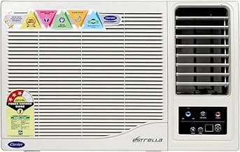 Carrier 3 Star Window AC - 1 Ton (Copper, Estrella, CAW12ET3N8F0, White)