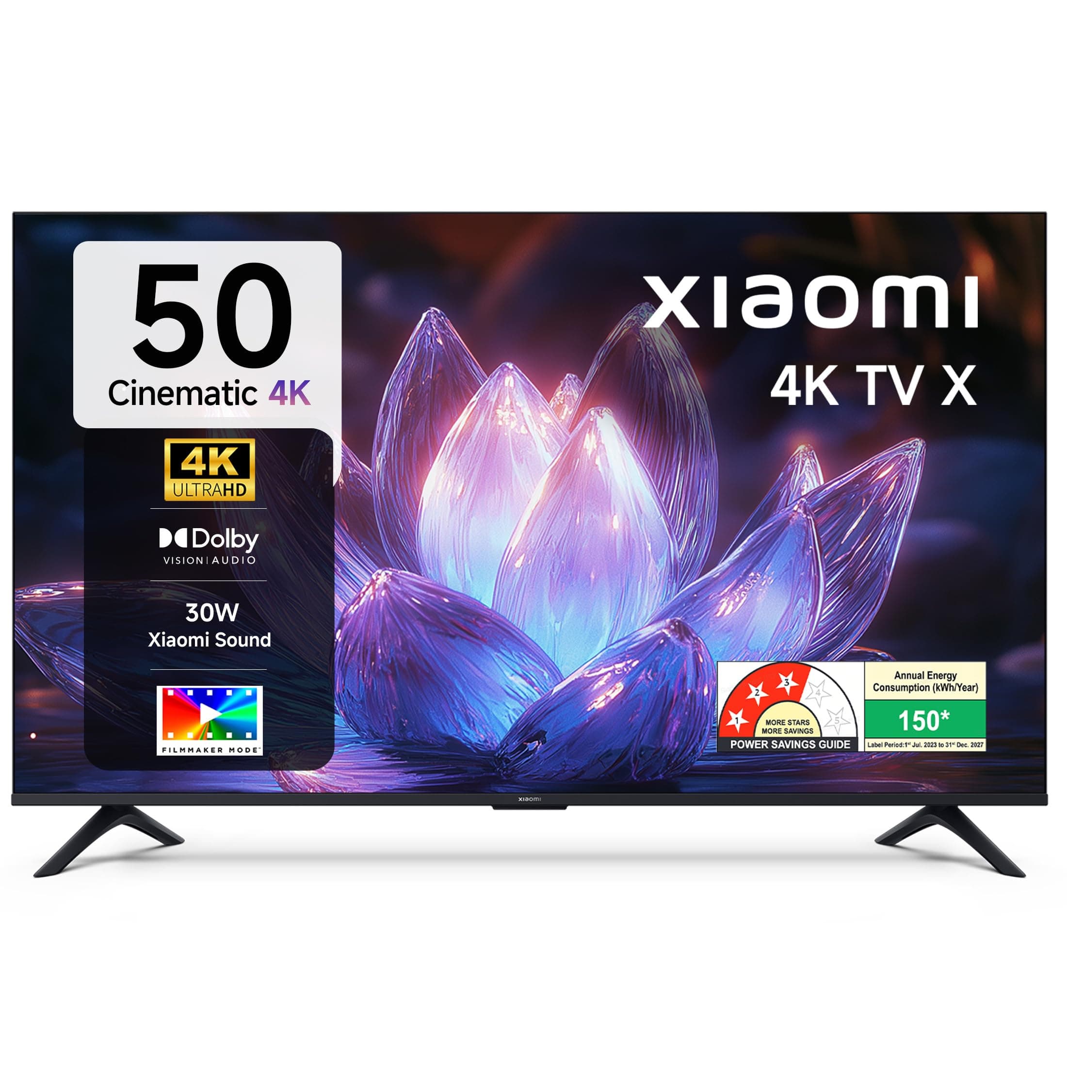 Xiaomi 126 cm (50 Inches) X Series 4K Ultra HD Smart Google TV L50MB-AIN