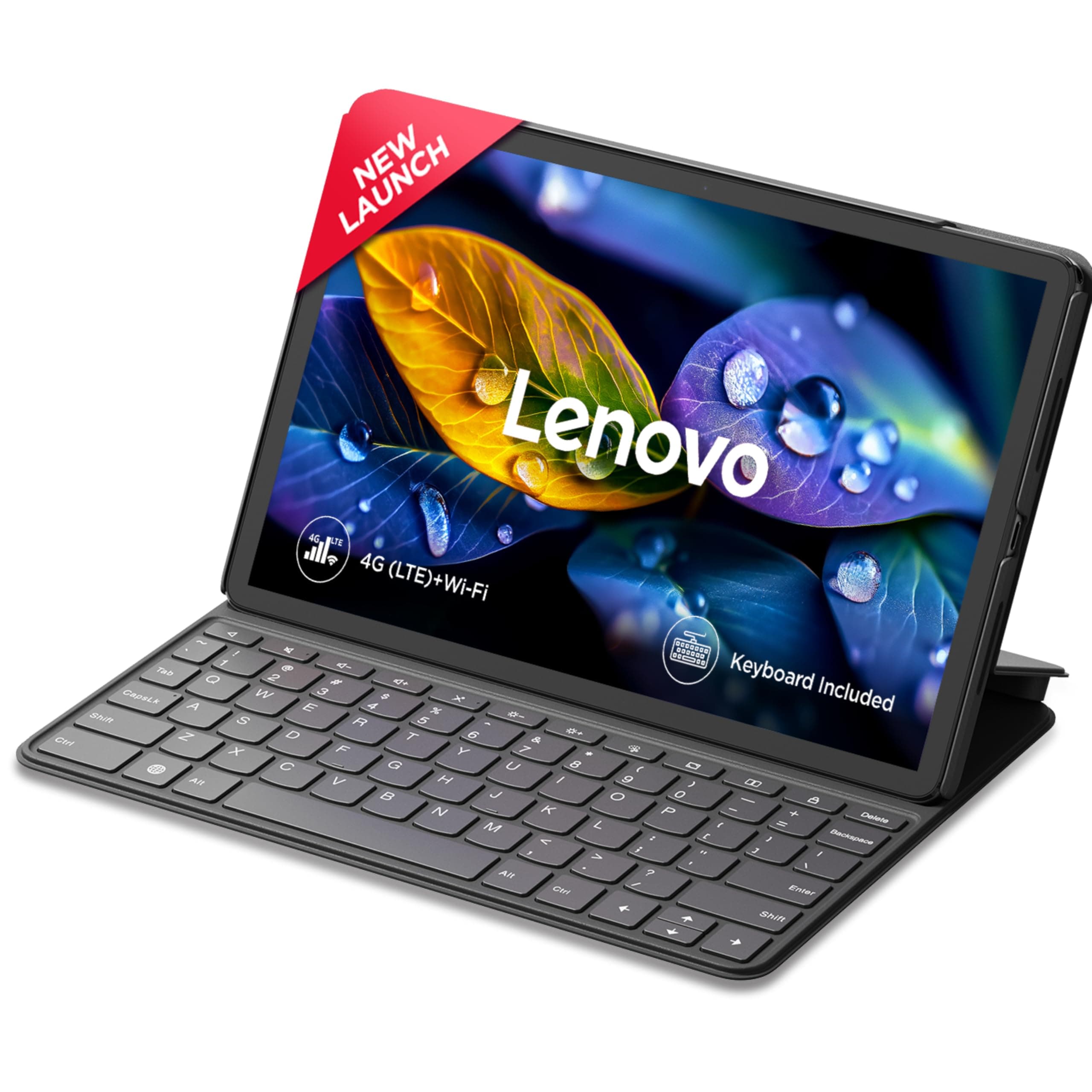 Lenovo Tab K11 with Keyboard| 4G (LTE) + Wi-Fi | 8 GB RAM, 128 GB ROM (Expandable Upto 1 TB)| 11 Inch Screen, 90 Hz Refresh| Quad Speaker with Dolby A...