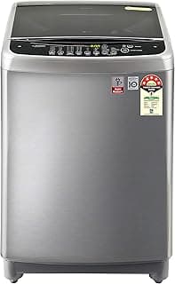 LG 8.0 Kg 5 Star Smart Inverter Fully-Automatic Top Loading Washing Machine (T80SJSS1Z, Free Silver, Jet Spray+)