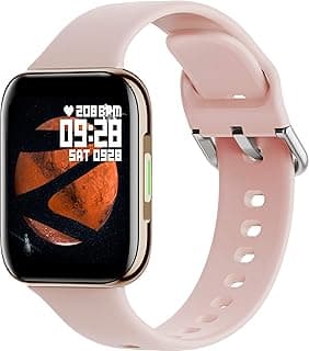 Zebronics Zeb-Fit1220CH Smart Fitness Band, 2.5D Curved Glass Full Touch Display, SpO2, BP & Heart Rate Monitor, IP67 Water Resistant, 7 Sports Mode (