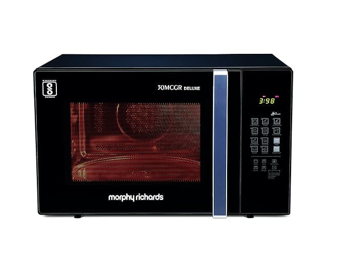 Morphy Richards 30 L Microwave Oven (30MCGR , Black) Microwave Ovens