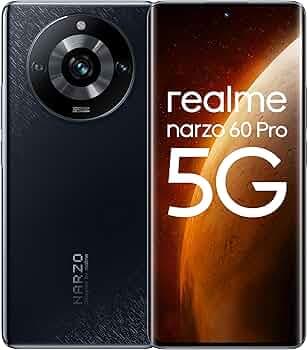 (Refurbished) realme narzo 60 Pro (Cosmic Black,8GB+128GB) Ultra Smooth 120 Hz Super Amoled Curved Display | 100 MP OIS Camera