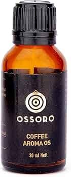 Ossoro Coffee Aroma OS, 30ml, Oil Soluble Essence for Confectionery, Baking/ Glass Bottle