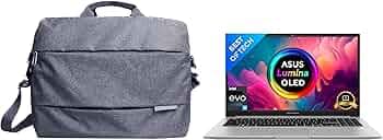 ASUS Vivobook S15 OLED 2022, 15.6" 39.62 cm FHD OLED, Intel Core EVO i5-12500H 12th Gen, (16GB RAM/512GB SSD), K3502ZA-L501WS EOS 2 Messenger Bag (Gra...