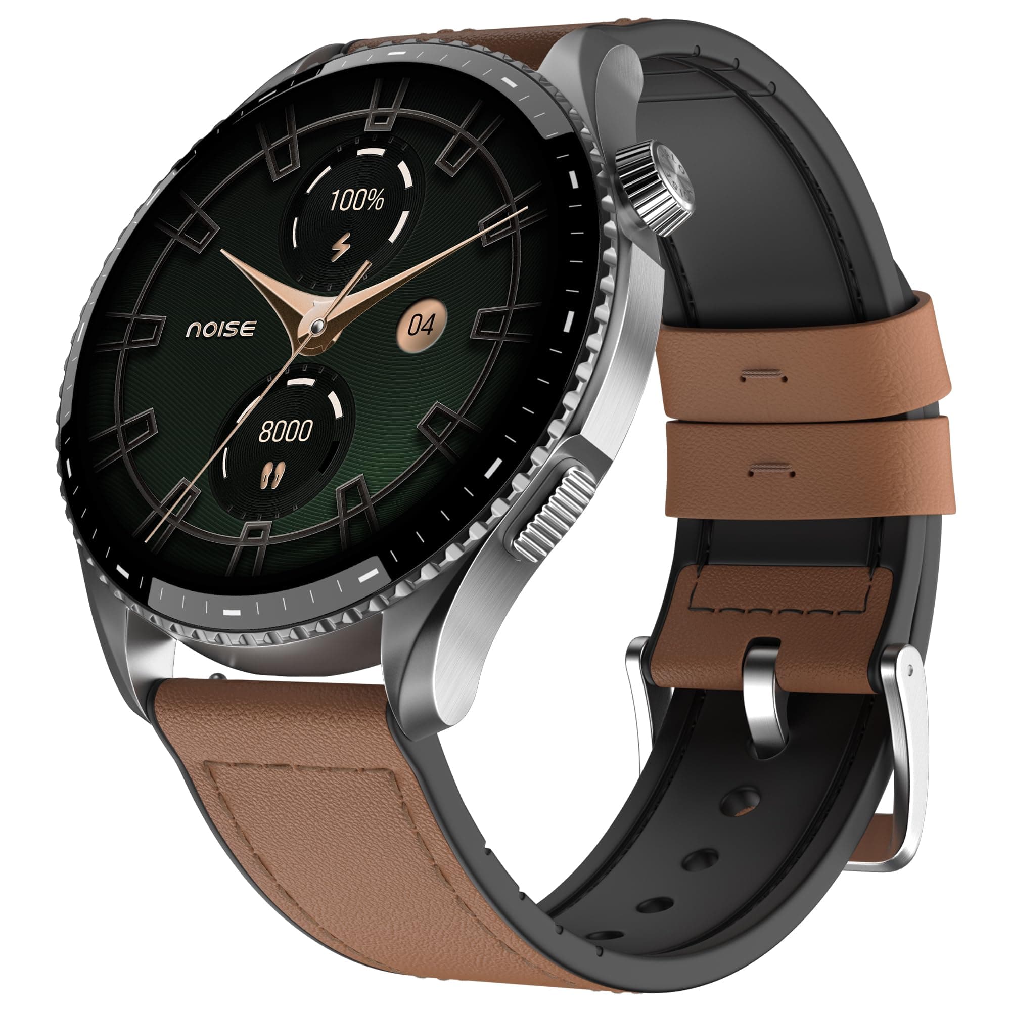 Noise Newly Launched Halo 3 Smart Watch with 1.43 AMOLED Display, 1000 NITS Brightness, Premium Metal Design, Powered by AI Pro, AI Transcription, Mor...