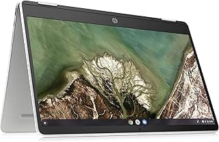 (Renewed) HP Chromebook x360 14-inch (35.56 cms) Thin & Light Touchscreen Laptop (AMD 3015CE/4GB/64GB eMMC Storage/Chrome OS/Mineral Silver/1.49 kg), 
