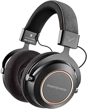 beyerdynamic Amiron Wireless Bluetooth Over The Ear Headphone with Mic (Black)