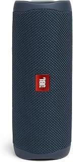 (Renewed) JBL Flip 5 20 W IPX7 Waterproof Bluetooth Speaker with PartyBoost (Blue)