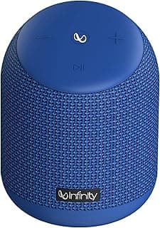 Infinity by Harman CLUBZ 250 Dual EQ Deep Bass 15W Portable Waterproof Wireless Speaker (Blue)