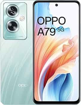 (Refurbished) Oppo A79 5G (Glowing Green, 8GB RAM, 128GB Storage) | 5000 mAh Battery with 33W SUPERVOOC Charger | 50MP AI Rear Camera | 6.72" FHD+ 90H...
