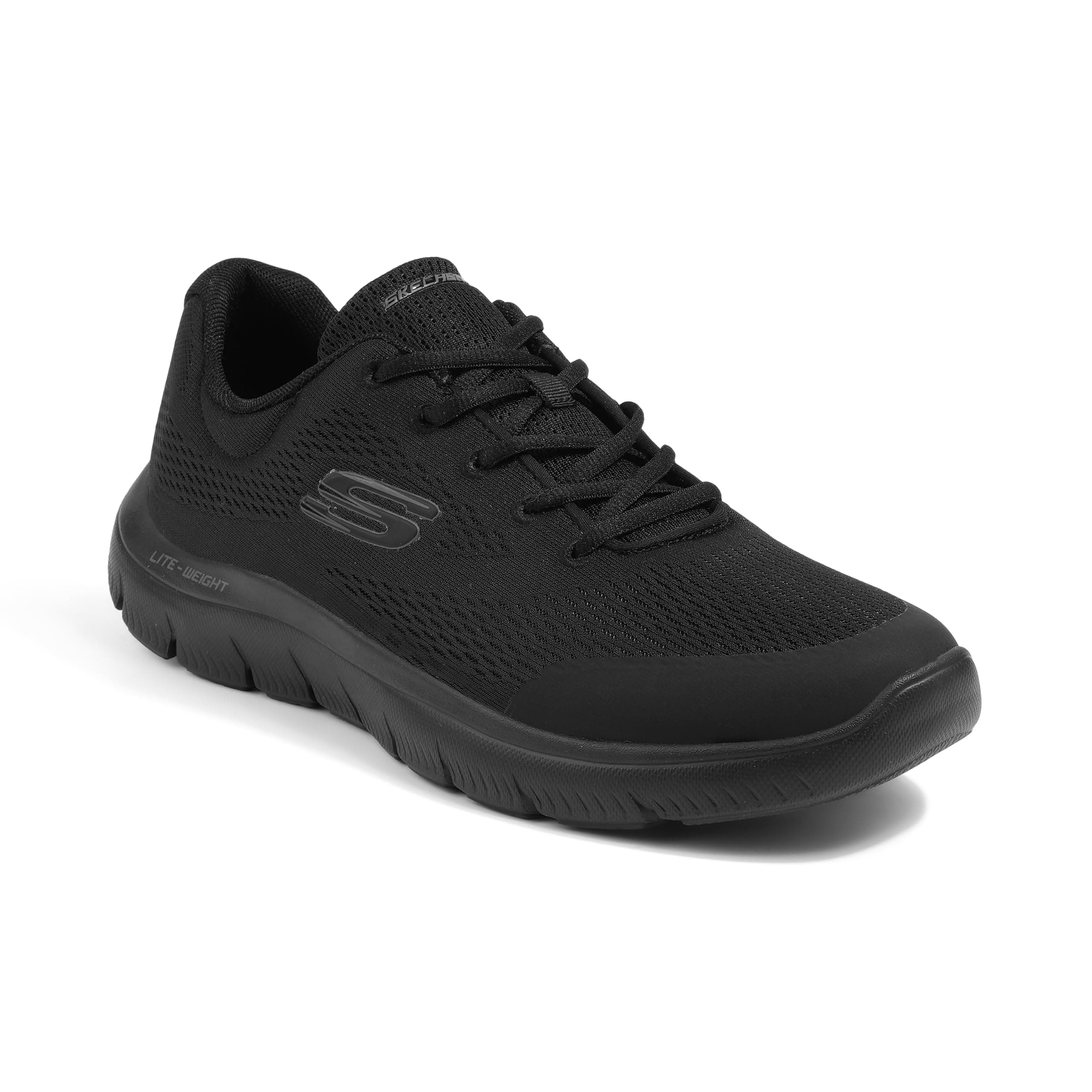Skechers-Men's Casual Shoes-SUMMITS-894399ID-BBK-10 Black