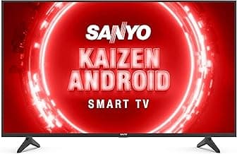 Sanyo 108 cm (43 inches) Kaizen Series 4K Ultra HD Certified Android LED TV XT-43UHD4S (Black) (2020 Model)