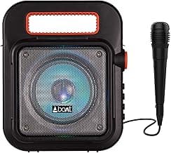 (Renewed) boAt PartyPal 20 15 Watt Wireless Bluetooth Party Speaker (Black)