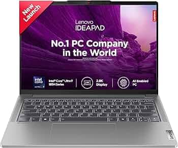 Lenovo IdeaPad Pro 5 Intel Evo Core Ultra 9 185H Built-in AI 14" (35.56cm) 2.8K-OLED 400Nits 120Hz Laptop (32GB/1TB SSD/Win11/Office 21/FHD+IR Camera/...
