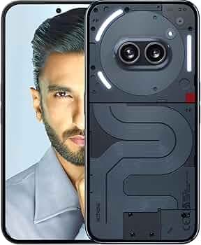 Nothing Phone (2a) 5G (Black, 8GB RAM, 256GB Storage) | Up to 16 GB RAM | 6.7" AMOLED Display | 50MP (OIS) + 50 MP | 32 MP Front | Mediatek Dimensity ...