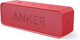 Anker SoundCore A3102091 6 Watt Wireless Bluetooth Speaker (Red)