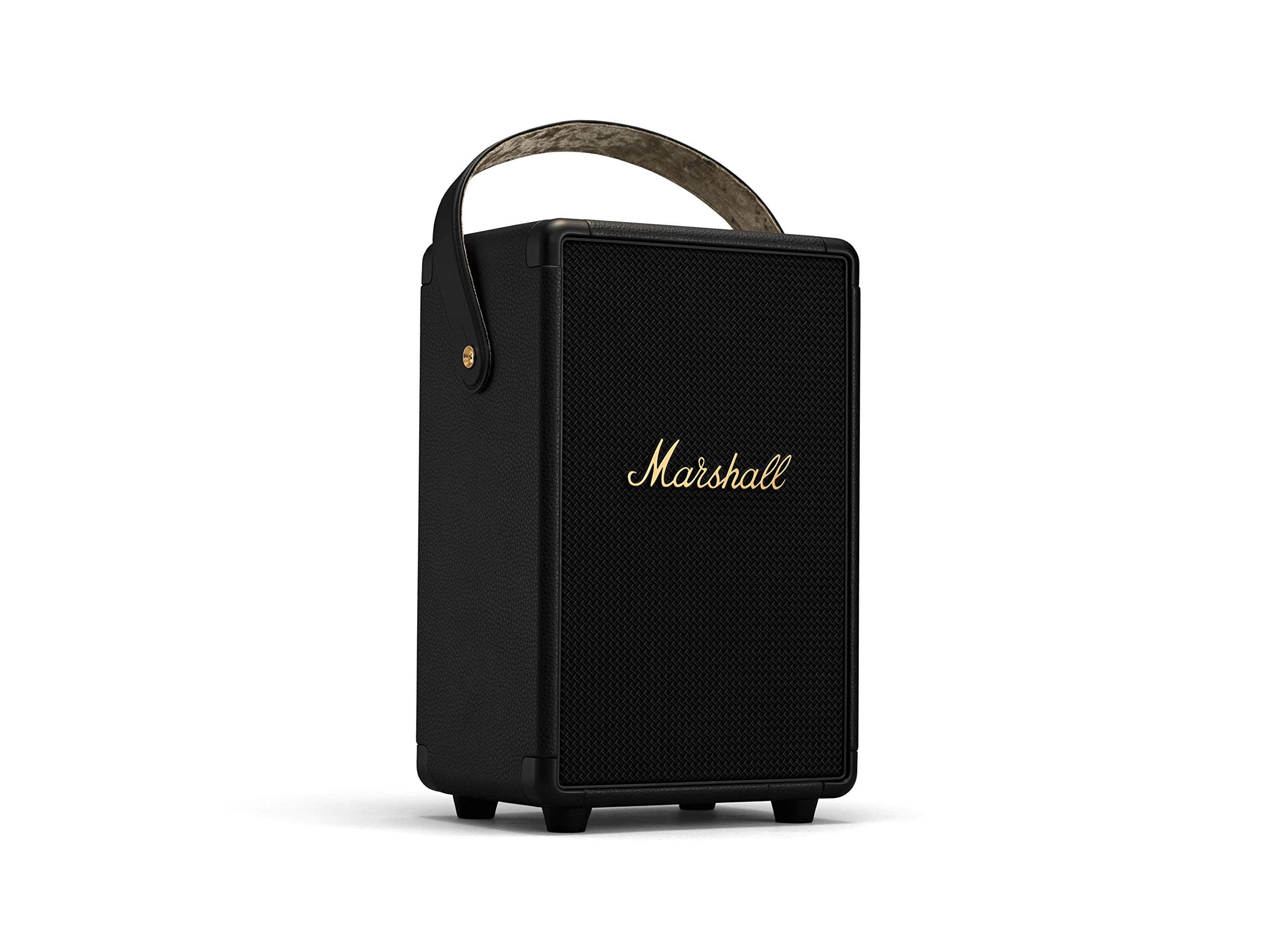 Marshall Tufton 80 Watt Wireless Bluetooth Portable Speaker (Black & Brass)