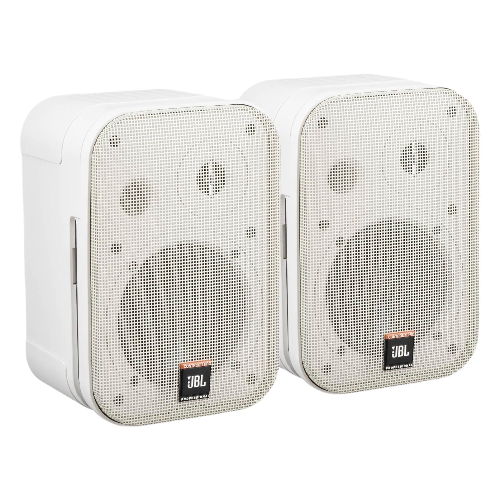 JBL Professional C1PRO-WH 2-Way Professional Compact Loudspeaker (White) Studio Monitors