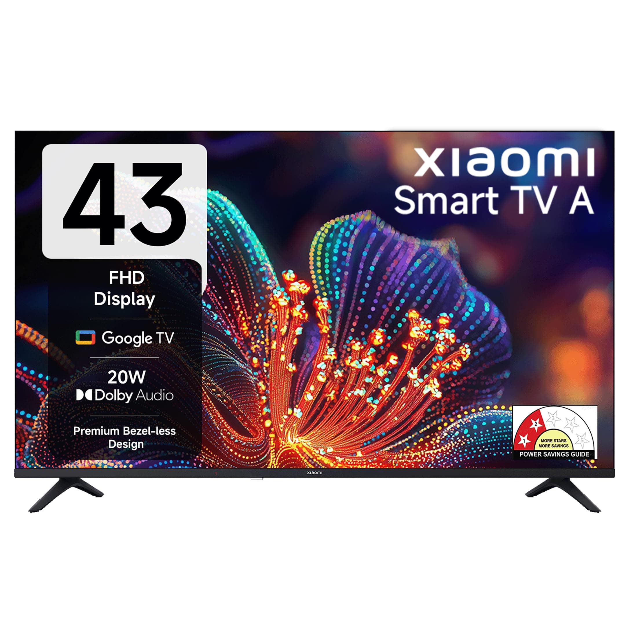 Xiaomi 108 cm (43 Inches) A Series Full HD Smart LED Google TV L43MB-AFIN
