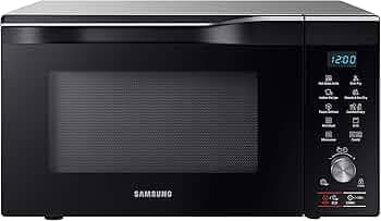 Samsung 32 L Convection Microwave Oven (MC32A7056QT/TL, Black, Slimfry)