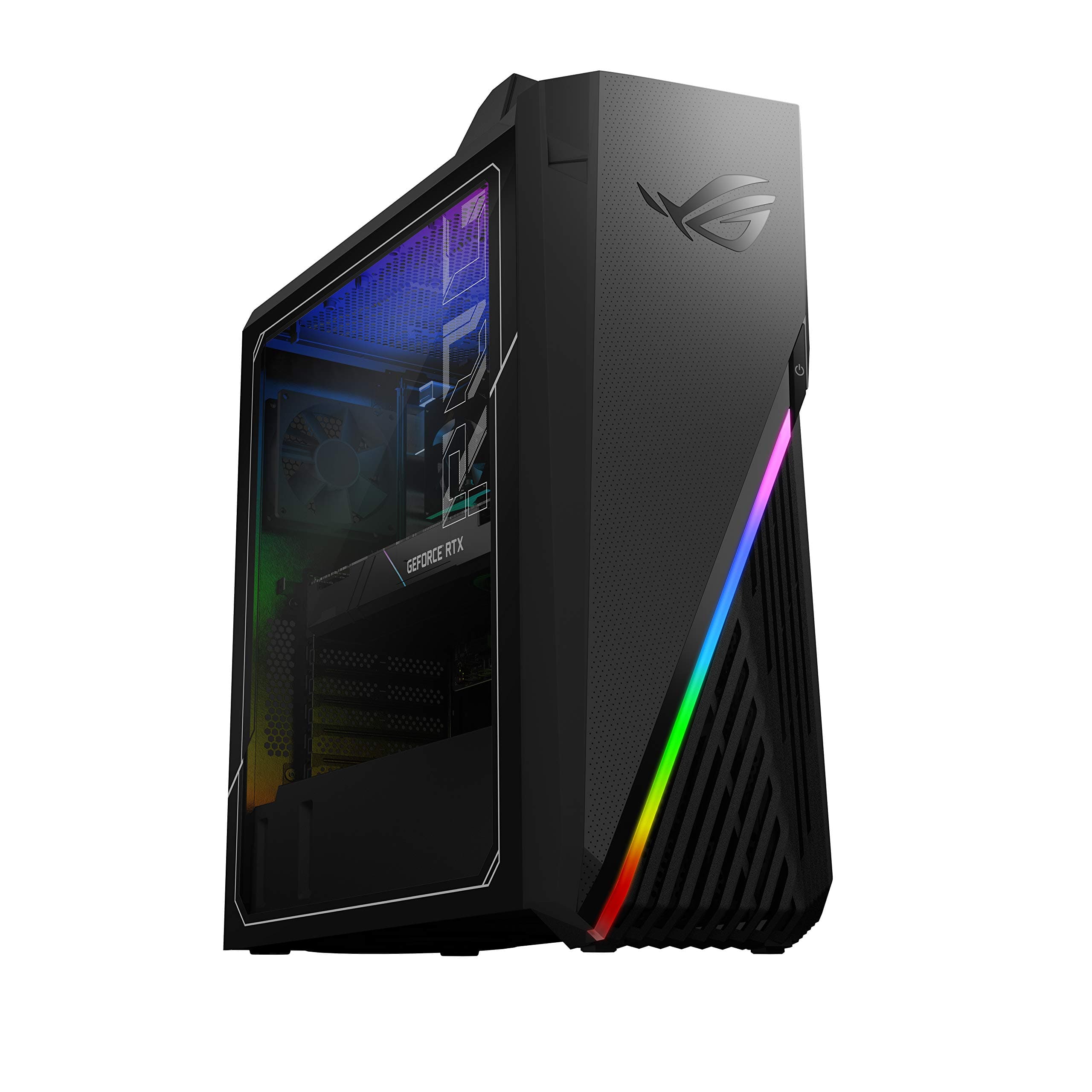 ASUS ROG Strix GA15DH Gaming Desktop PC, AMD Ryzen 7 3800X, GeForce RTX 2070 SUPER, 16GB DDR4 RAM, 512GB PCIe SSD + 1TB HDD, Wi-Fi 5, Windows 10 Home,...