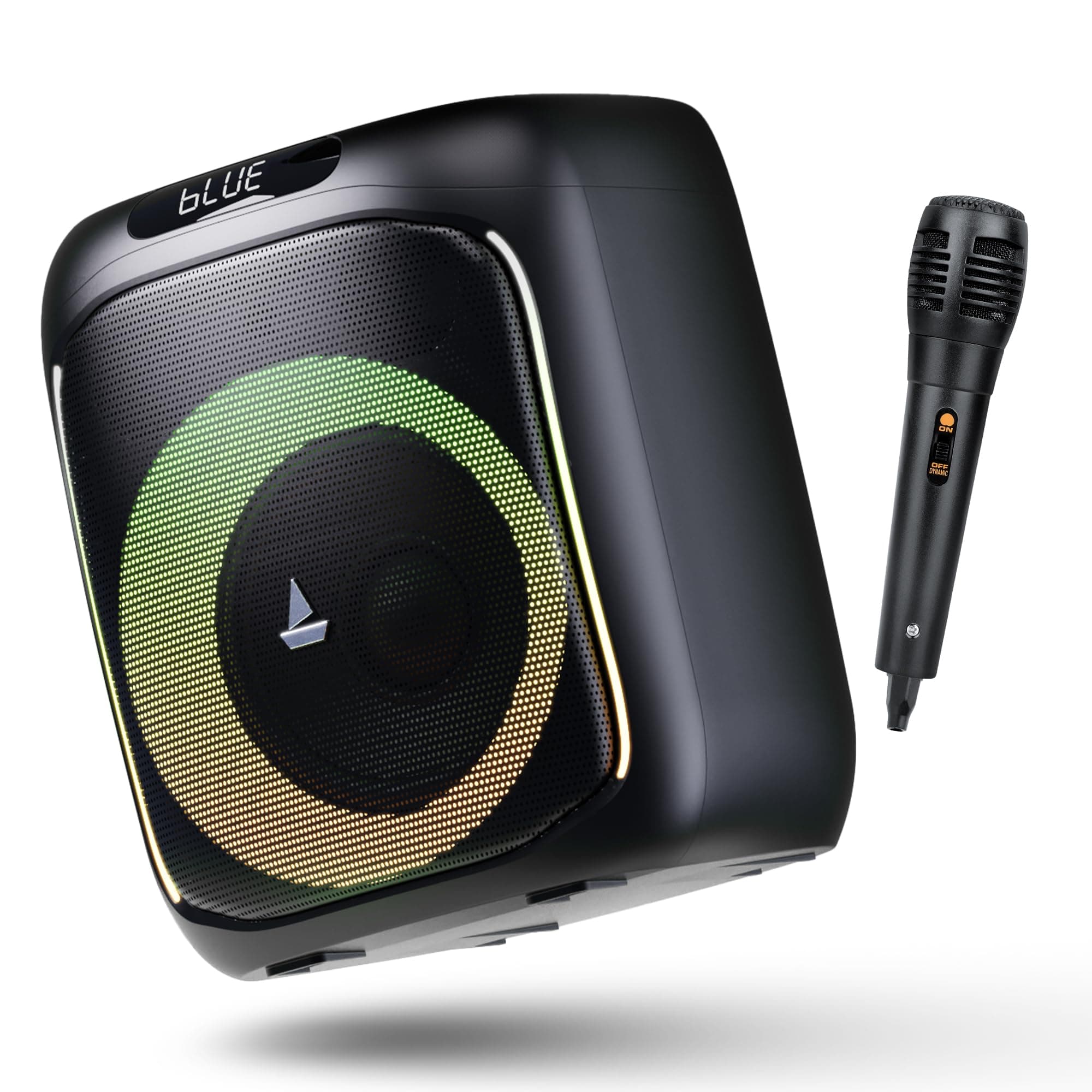 boAt Newly Launched Partypal 185 Speaker with 50 W Signature Sound, Up to 6 hrs Playtime, TWS Mode, Bluetooth v5.0, AUX Port, & USB Type-C Port(Midnig...