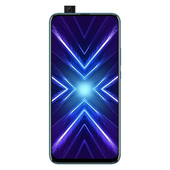 (Renewed) Honor 9X (Sapphire Blue, 4+128GB Storage)-Pop up Front Camera & 48M Triple Rear Camera