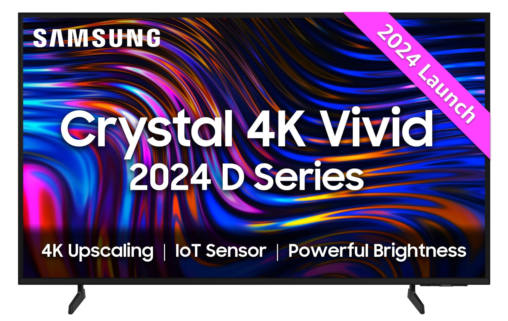 Samsung 108 cm (43 inches) Crystal 4K Vivid Ultra HD Smart LED TV UA43DUE70BKLXL (Black)