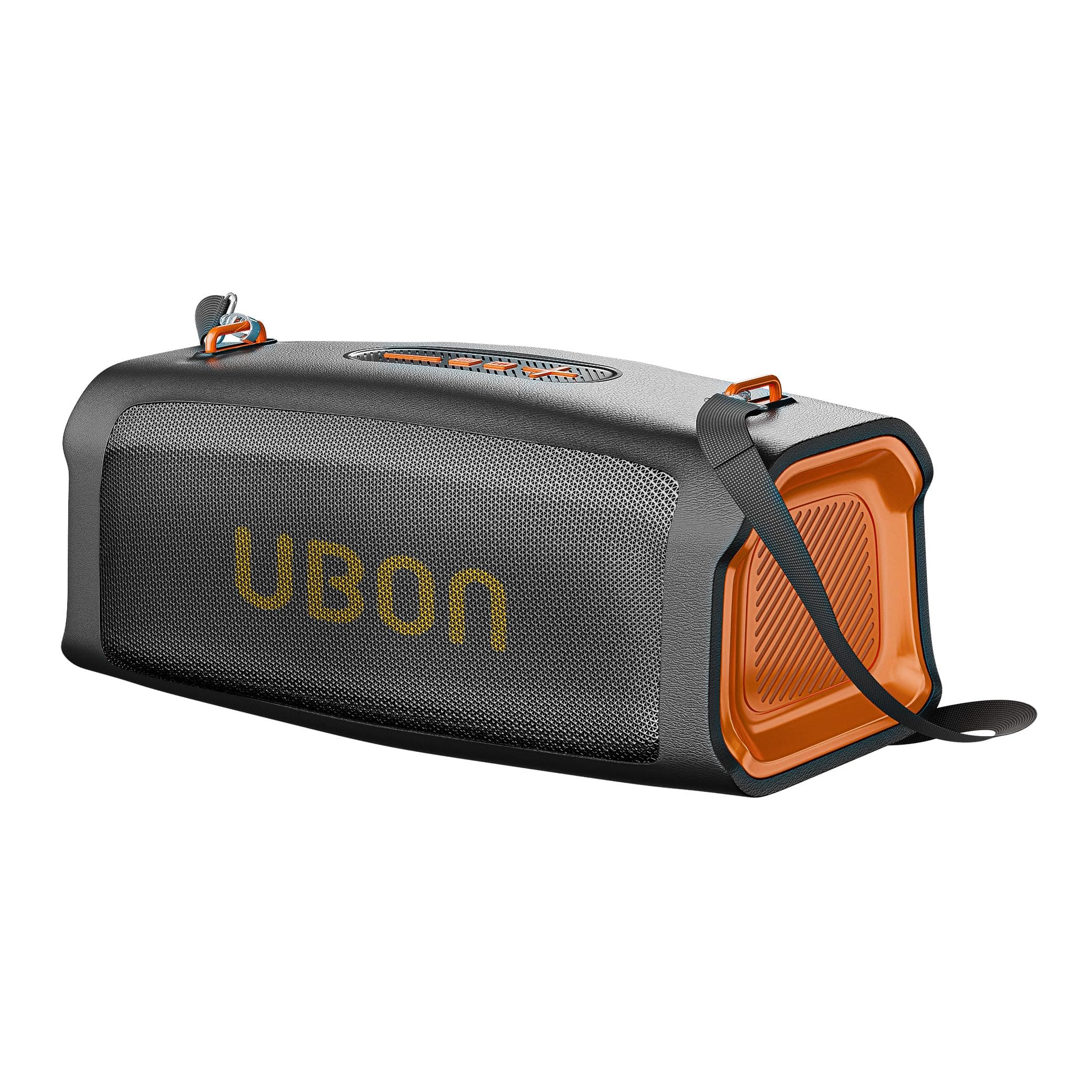 UBON 30 Watt Wireless Party Speaker (SP-85) with 20 Hours Long Playtime | 4000 mAh Battery, Surround Sound, Multple Connectivity - TF Card, BTV5.3, Aux, Built in FM Radio (Black)