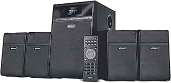 (Refurbished) elevn Aura 120W 4.1 Channel Wireless, USB, Auxiliary, Bluetooth Subwoofer - Black
