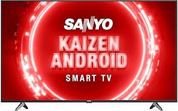 Sanyo 126 cm (50 inches) Kaizen Series 4K Ultra HD Certified Android LED TV XT-50UHD4S (Black) (2020 Model)