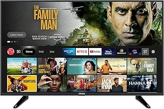 Onida 107 cm (42 inches) Full HD Smart IPS LED Fire TV 42FIF (Black) (2021 Model) | Voice Remote with Alexa